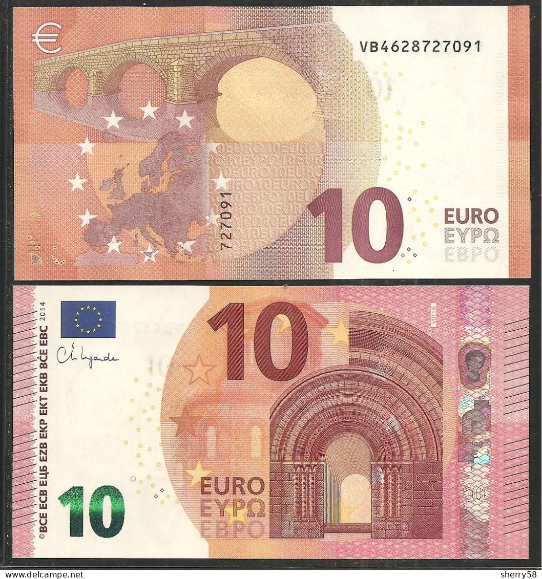 2014-BILLETE DE 10 EUROS- LAGARDE -SIN CIRCULAR-V011H6 - 10 Euro