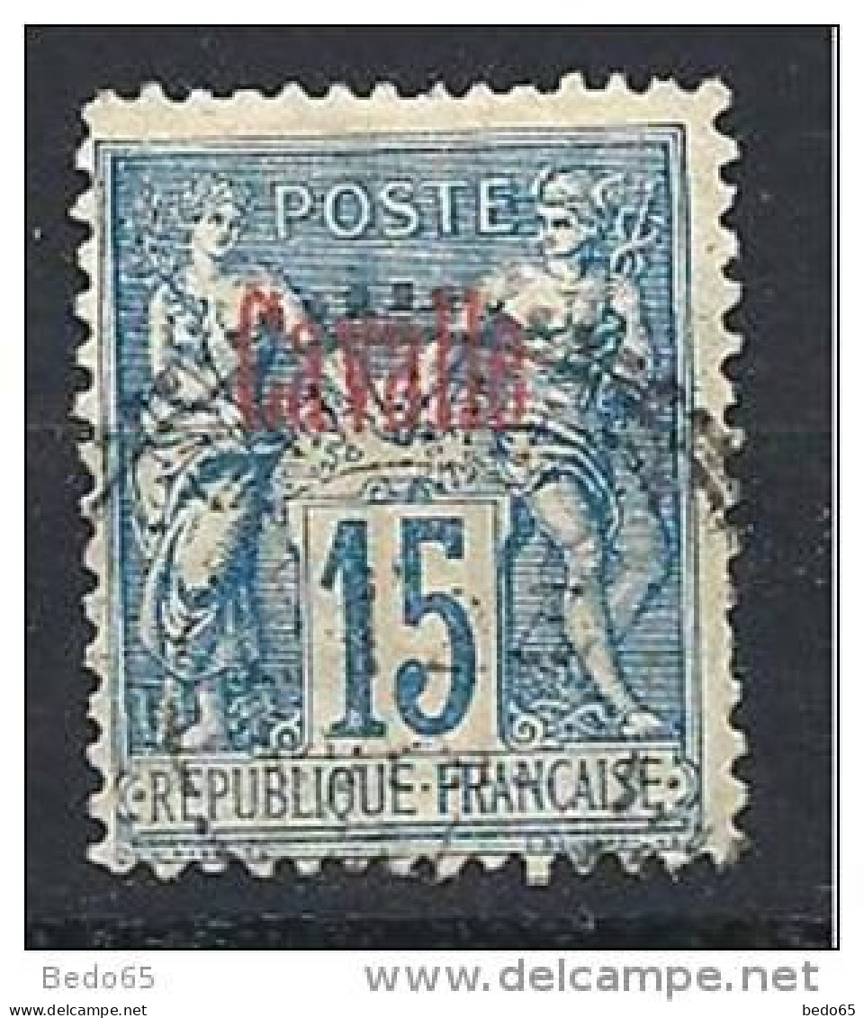 CAVALLE N° 5 OBL Signé SCHELLEUR - Used Stamps