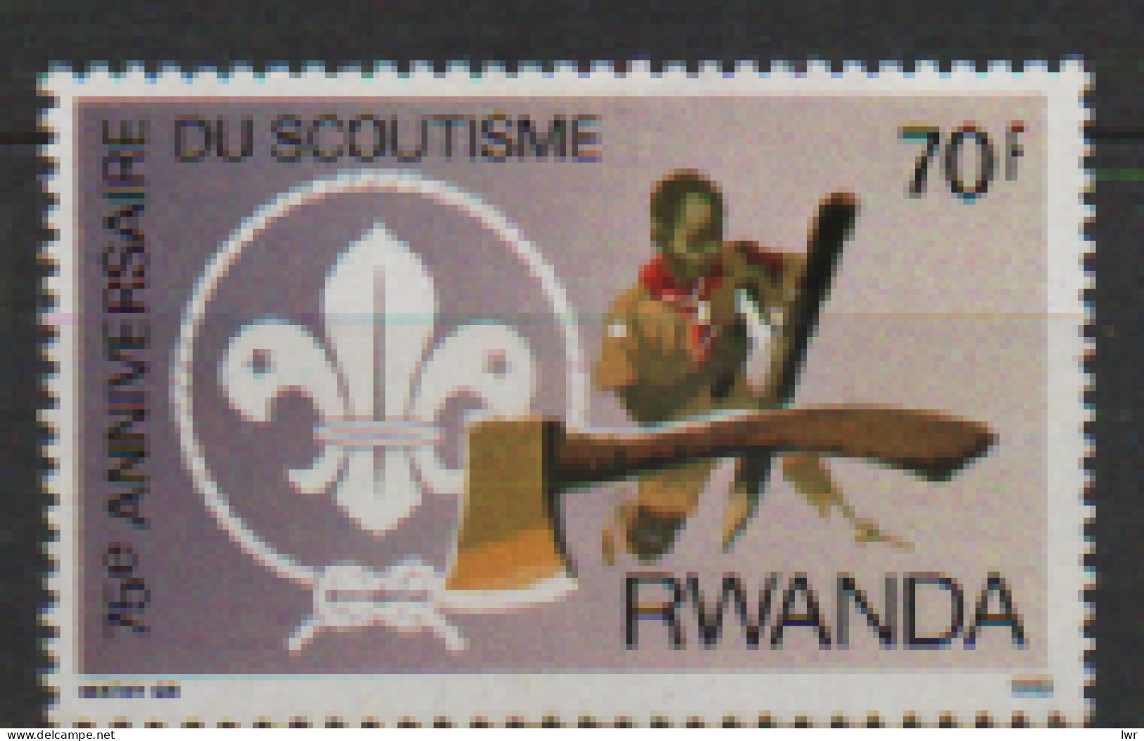 Rwanda - Rwandaise - Scout - Ax - Sonstige & Ohne Zuordnung