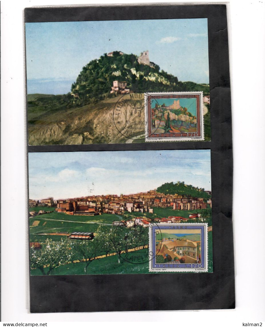 TEM20237   -   FDC MAX.CARD   TURISTICA  4°  SERIE - Sonstige & Ohne Zuordnung