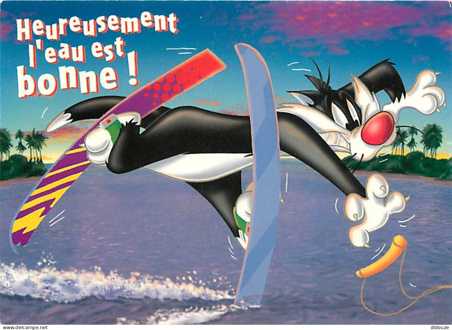 Bandes Dessinées - Looney Tunes - Titi Et Gros Minet - Illustration - Carte Neuve - CPM - Voir Scans Recto-Verso - Bandes Dessinées