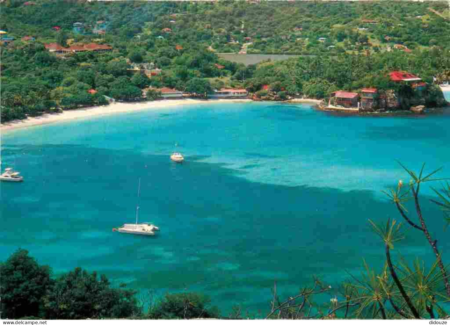 Guadeloupe - Saint Barthelemy - Vue Générale Aérienne - CPM - Voir Timbre - Voir Scans Recto-Verso - Saint Barthelemy