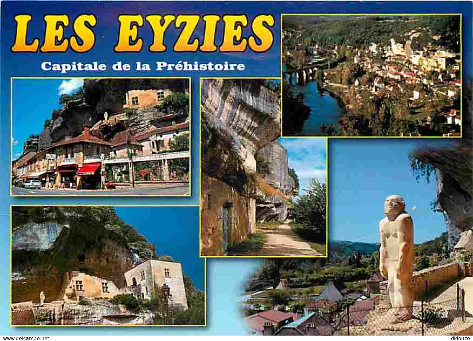 24 - Les Eyzies - Capitale De La Préhistoire - Multivues - Grotte - CPM - Voir Scans Recto-Verso - Les Eyzies