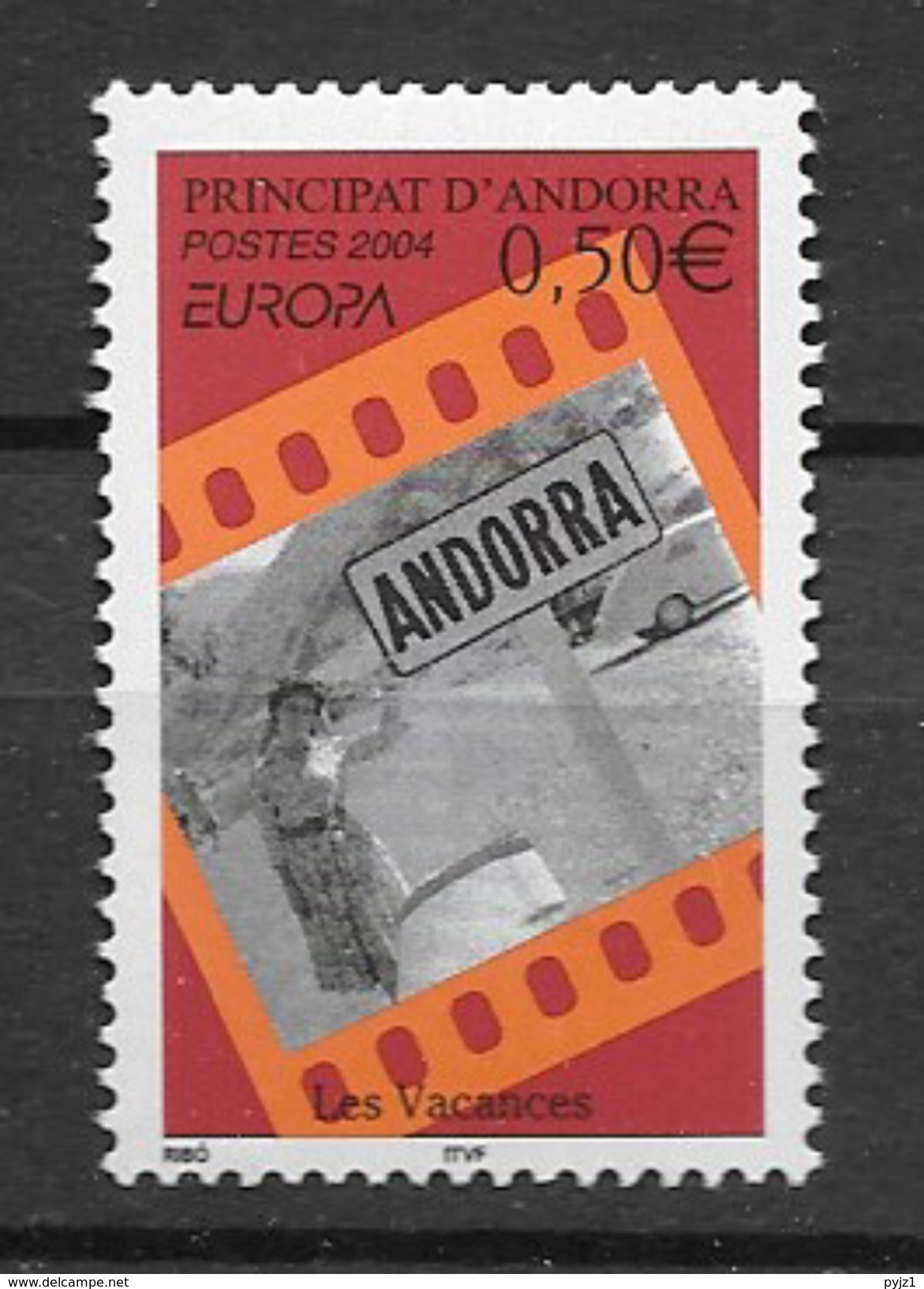 2004 MNH Andorra Fr - 2004