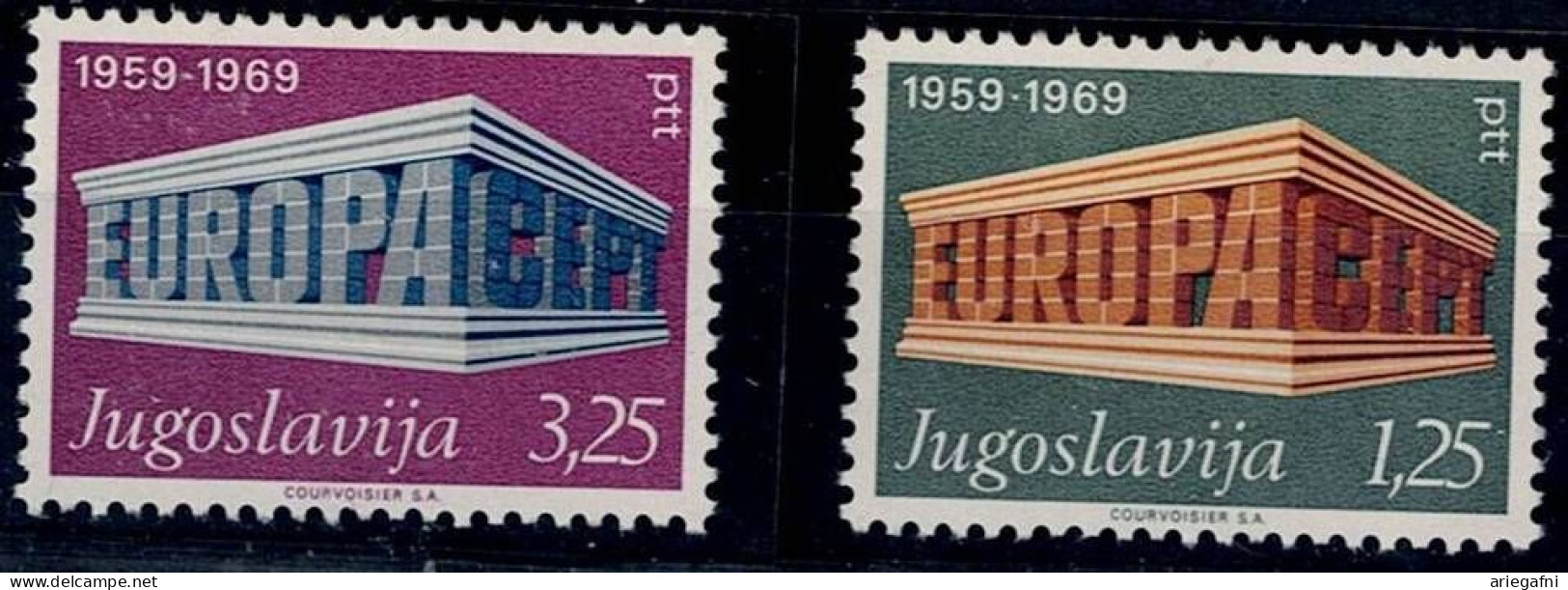 YUGOSLAVIA 1969 EUROPA SEPT MI No 1361-2 MNH VF!! - Neufs