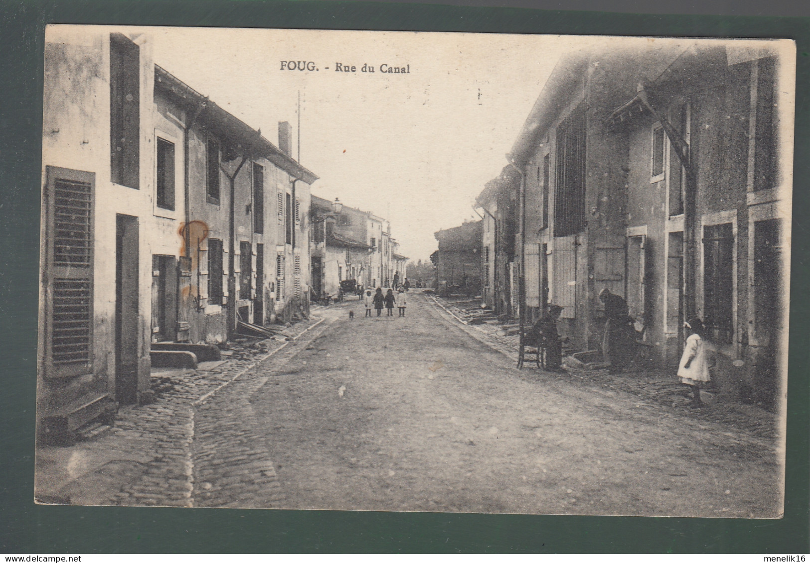 CP - 54 - Foug - Rue Du Canal - Foug