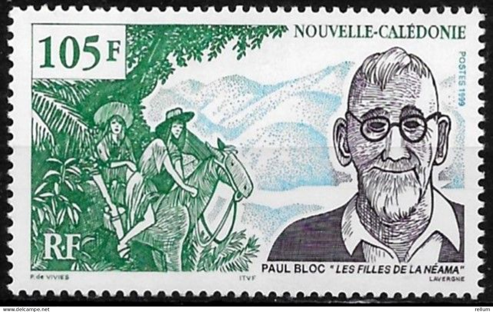 Nouvelle Calédonie 1999 - Yvert Et Tellier Nr. 791 - Michel Nr. 1167 ** - Unused Stamps