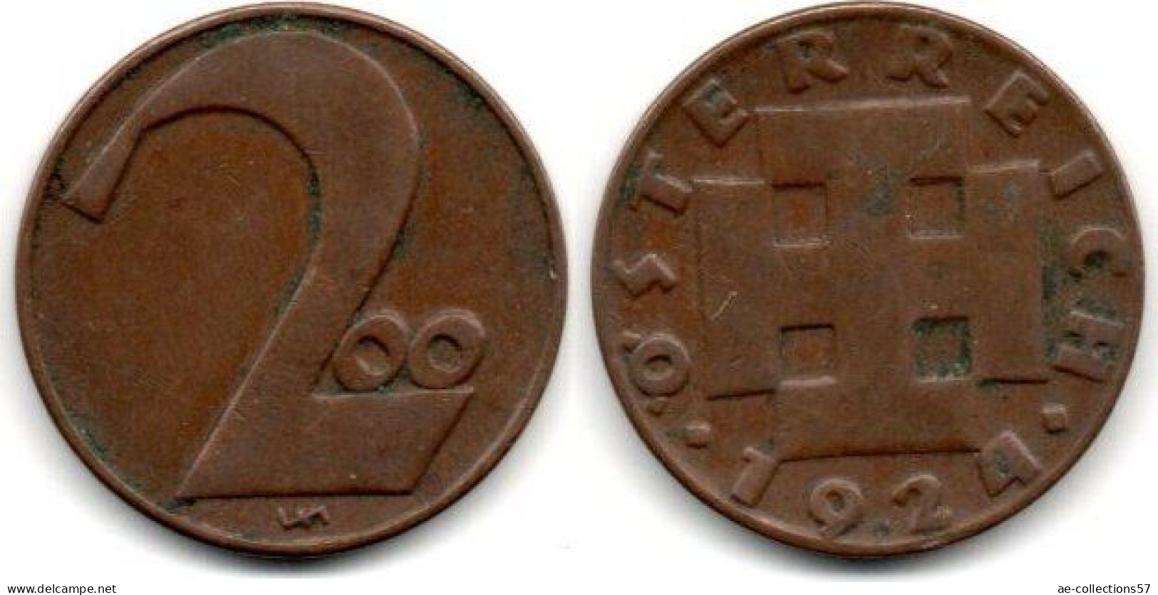MA 30877 / Autriche - Austria - Osterreich 200 Kronen 1924 TTB - Autriche