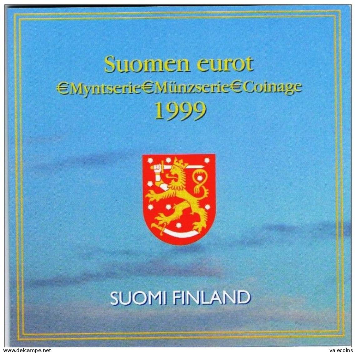 FINLANDIA SUOMI FINLAND FINNLAND - 24 COINS - KMS OFFICIAL ISSUE 1999-2000-2001 YEAR SET - LIMITED ISSUE - Finnland