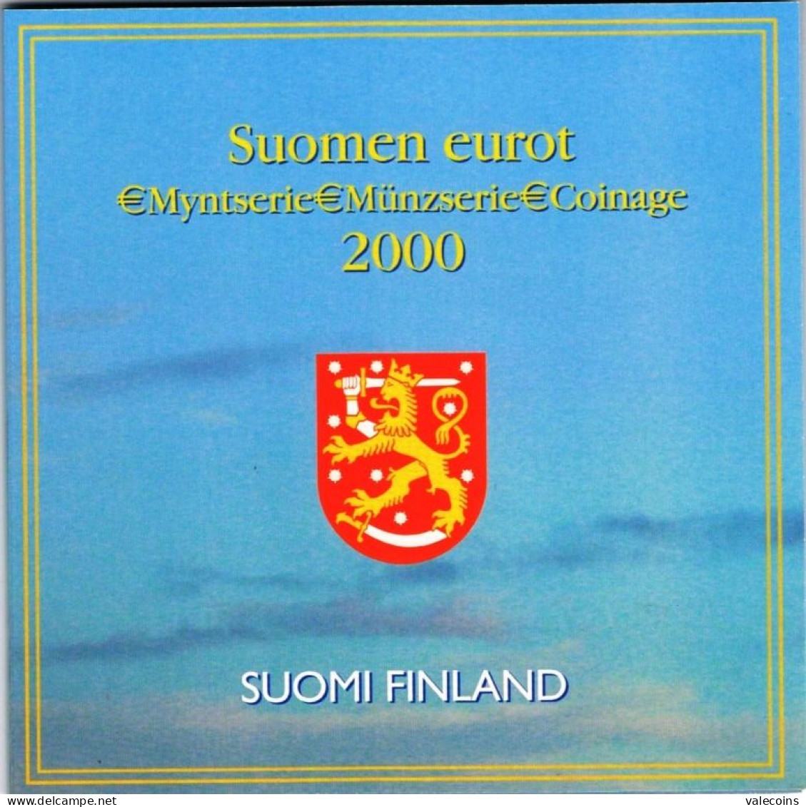 FINLANDIA SUOMI FINLAND FINNLAND - 24 COINS - KMS OFFICIAL ISSUE 1999-2000-2001 YEAR SET - LIMITED ISSUE - Finlandía