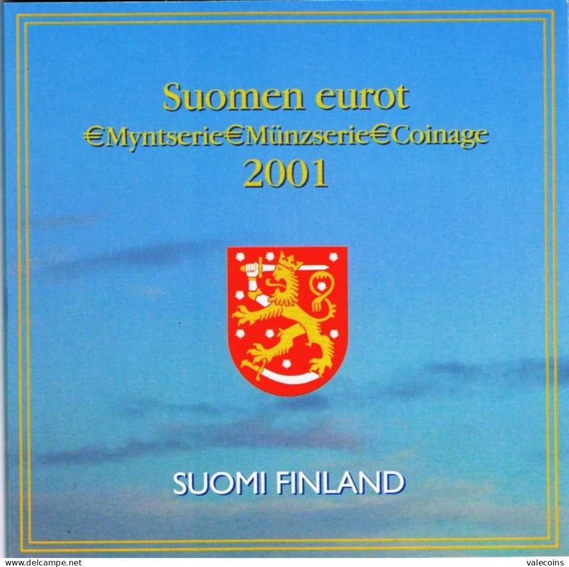 FINLANDIA SUOMI FINLAND FINNLAND - 24 COINS - KMS OFFICIAL ISSUE 1999-2000-2001 YEAR SET - LIMITED ISSUE - Finlandia