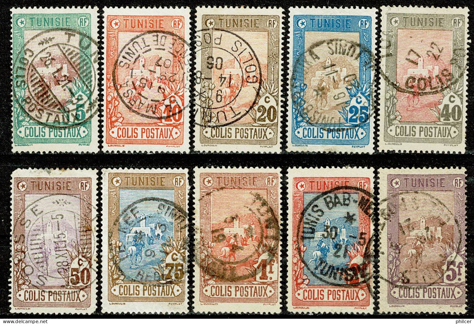 Tunisie, 1906, # CP 1/10, Used - Tunesien (1956-...)