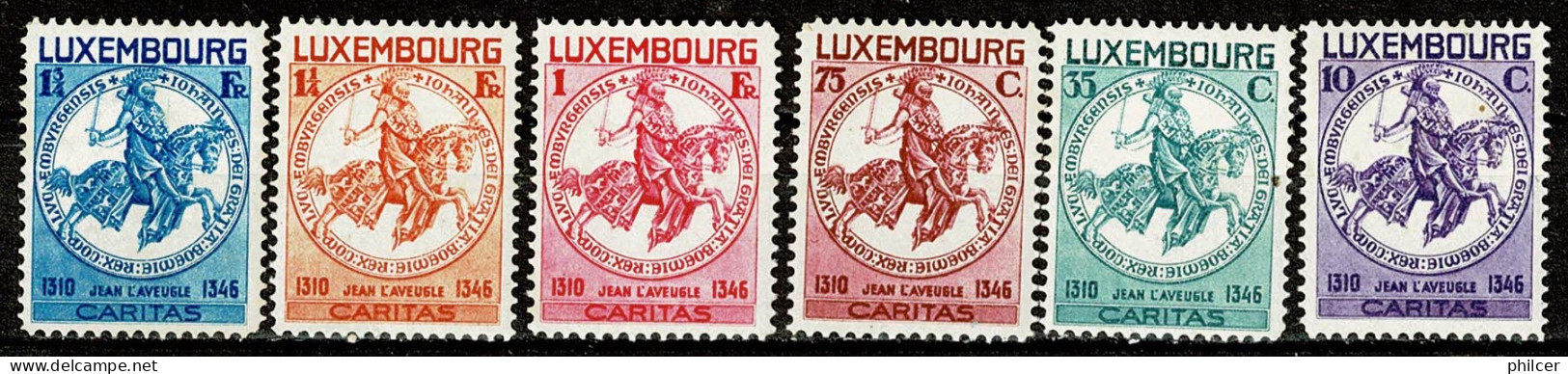 Luxembourg, 1934, # Y 252/7, MH - 1926-39 Charlotte Rechtsprofil