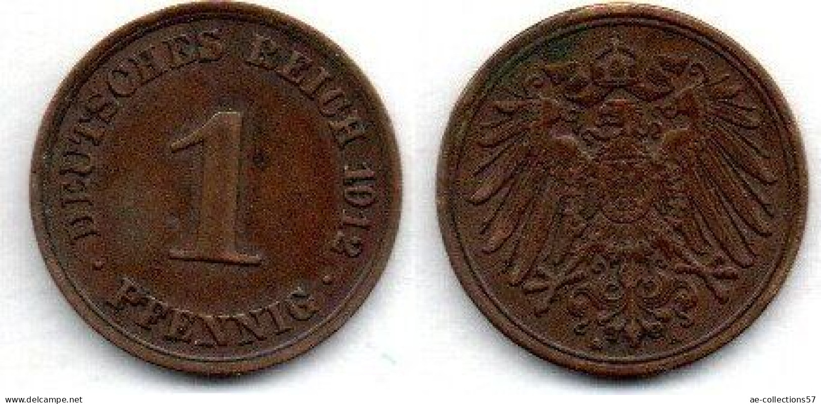 MA 15264  / Allemagne - Deutschland - Germany 1 Pfennig 1912 A TTB - 1 Pfennig