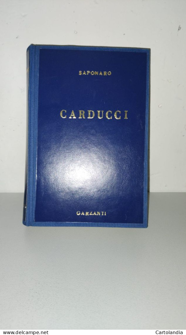 SAPONARO-CARDUCCI-GARZANTI  - A5 - Sonstige & Ohne Zuordnung