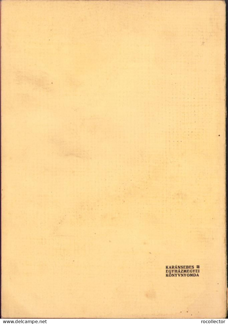 A Karánsebesi M. Kir. állami Polgári Fiú és Leányiskola értésitője Az 1913-1914 Tanévről C1414 - Libros Antiguos Y De Colección