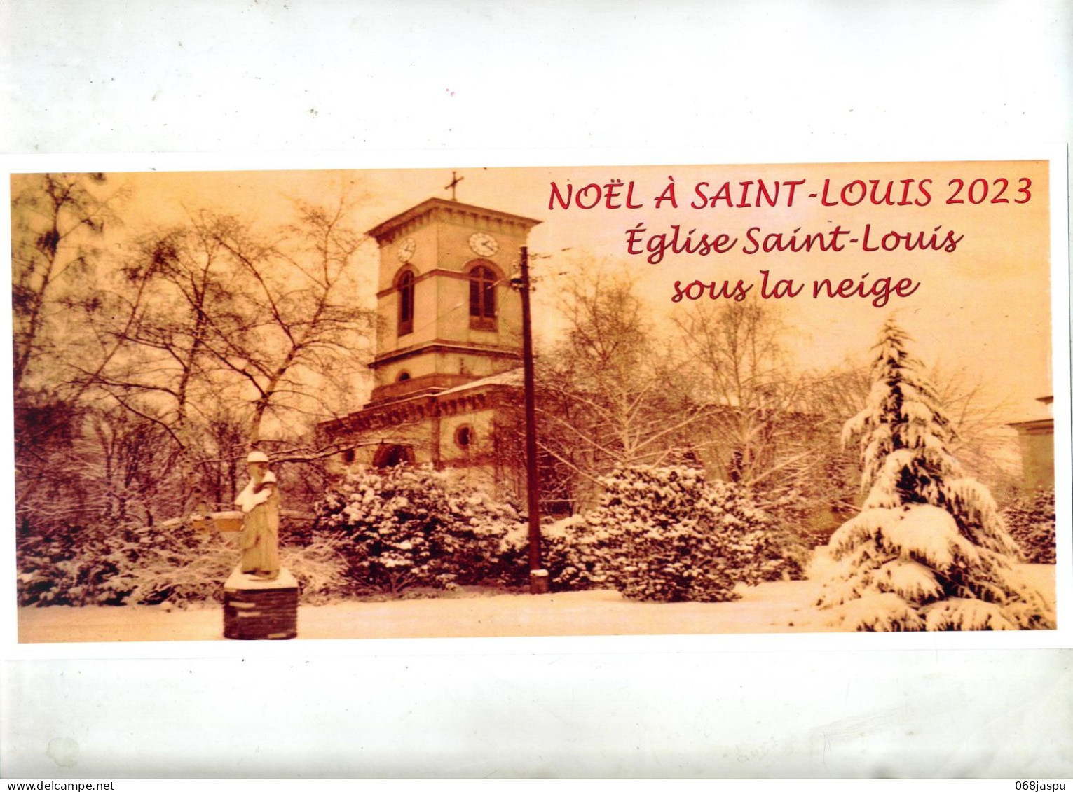 Carnet Timbre à Moi Noel 2023 Saint Louis - Neufs