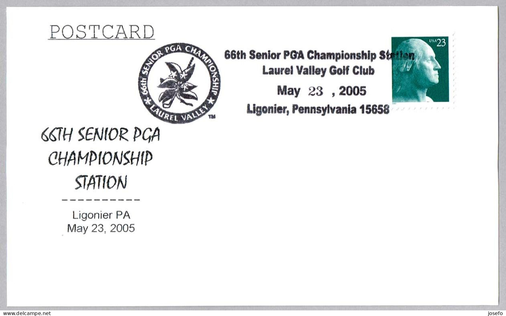 66TH SENIOR PGS CHAMPIONSHIP. Ligonier PA 2005 - Golf