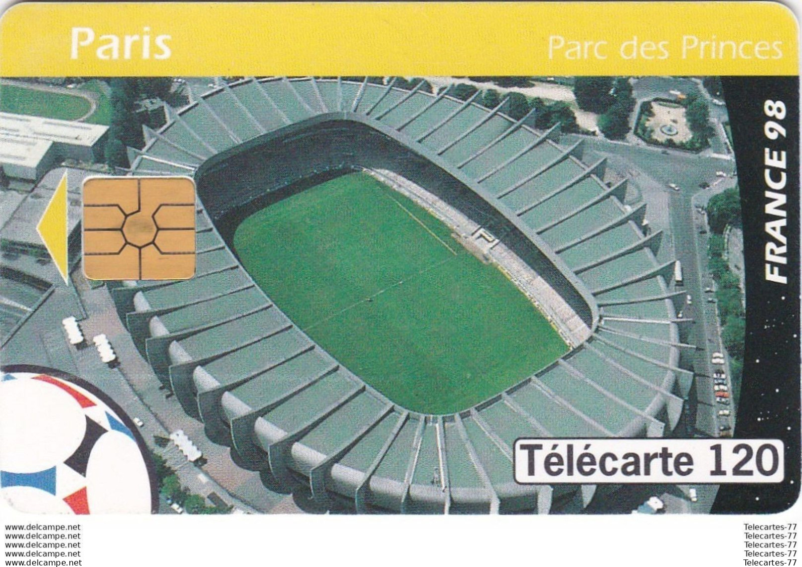 F879-PARIS-PARC DES PRINCES-120u-GEM2-06/98 - 1998