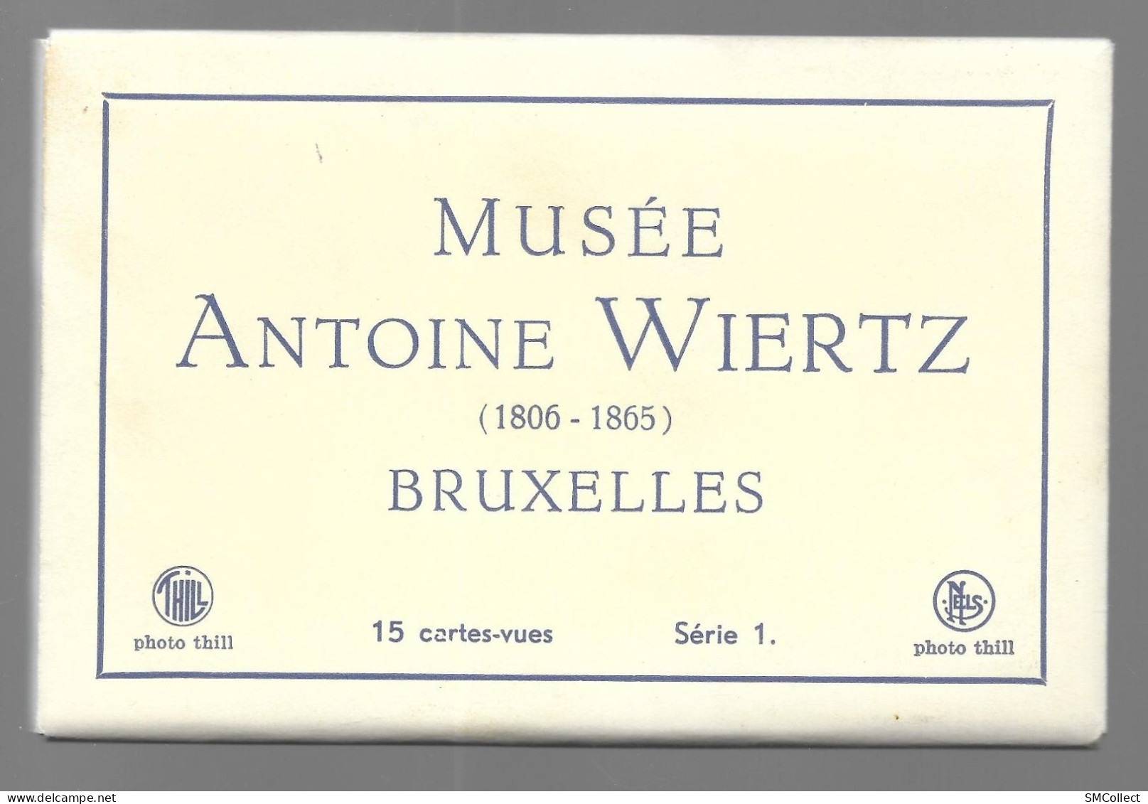 Bruxelles, Musée Antoine Wiertz. Pochettes De 15 Cartes, Excellent état (8197) - Musei