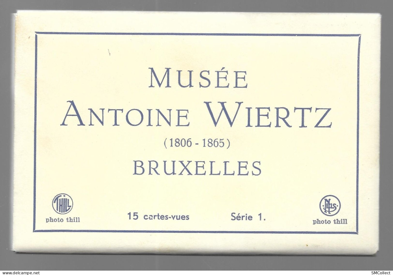 Bruxelles, Musée Antoine Wiertz. Pochettes De 15 Cartes, Excellent état (8197) - Musées