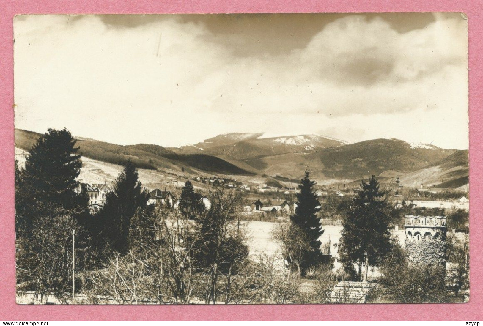 68 - GEBWEILER - GUEBWILLER - Carte Photo Allemande - Vue Générale - Guerre 14/18 - Guebwiller