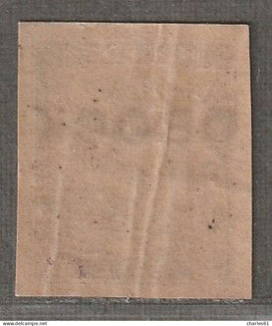 OBOCK - TAXE : N°13 * (1892) 30c Noir - Unused Stamps