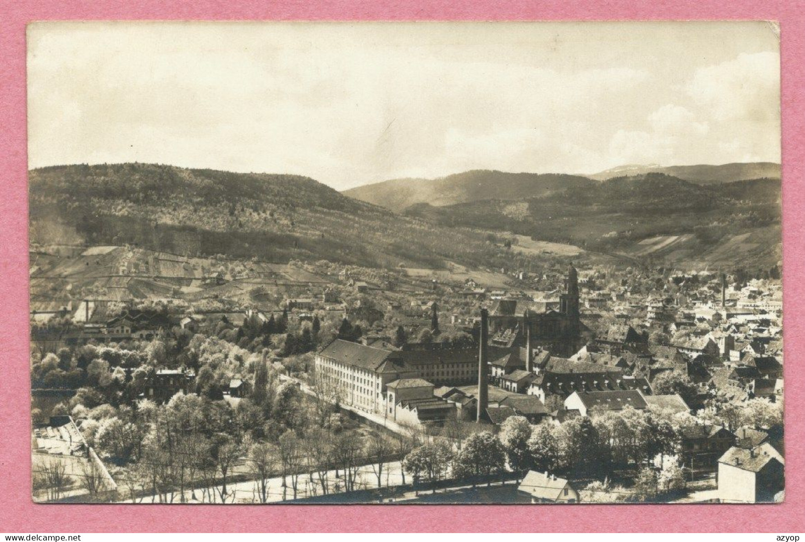 68 - GEBWEILER - GUEBWILLER - Carte Photo Allemande - Vue Générale - Guerre 14/18 - Guebwiller