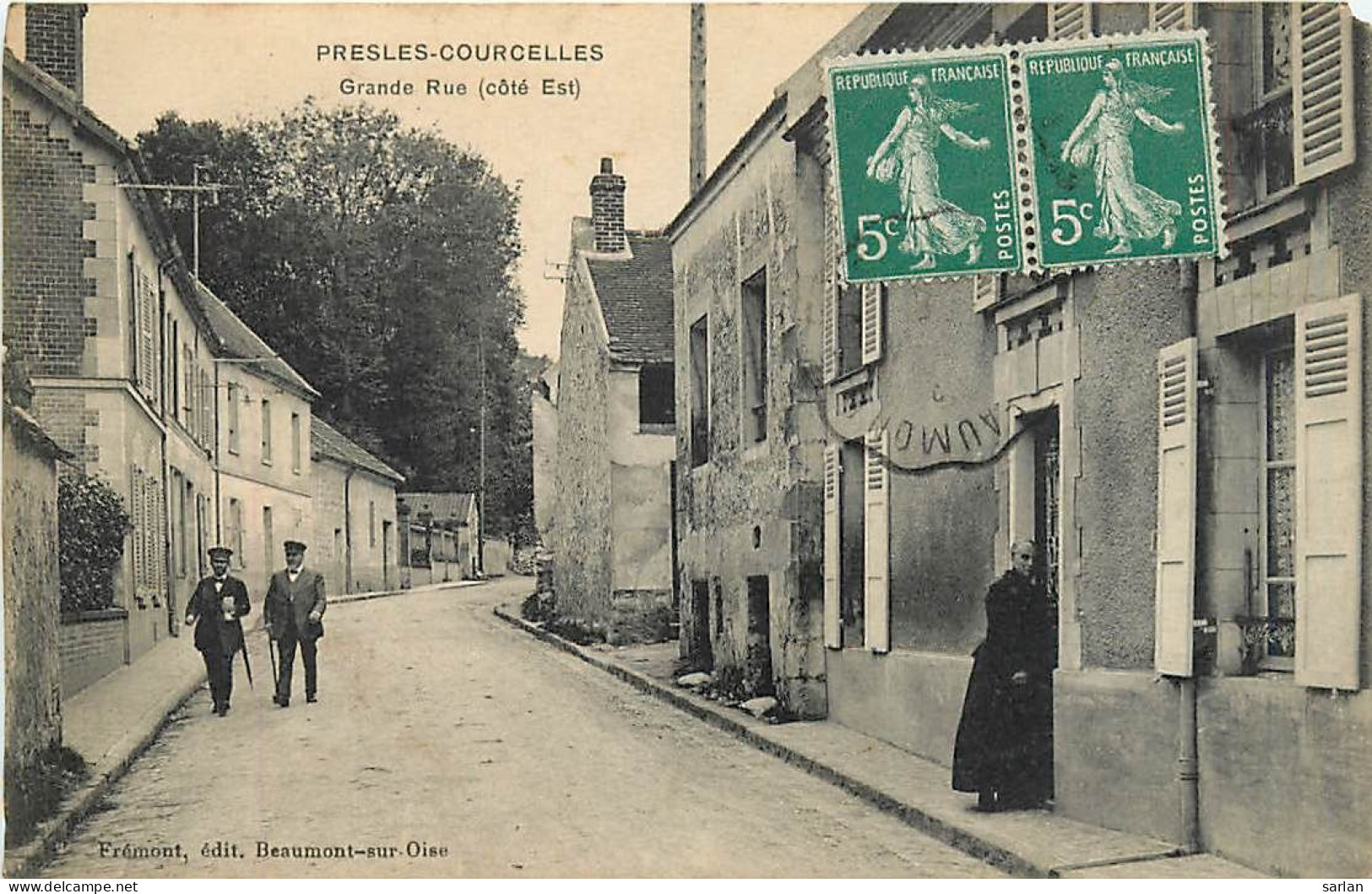 95 , PRESLES-COURCELLES , Grande Rue , *  453 13 - Presles