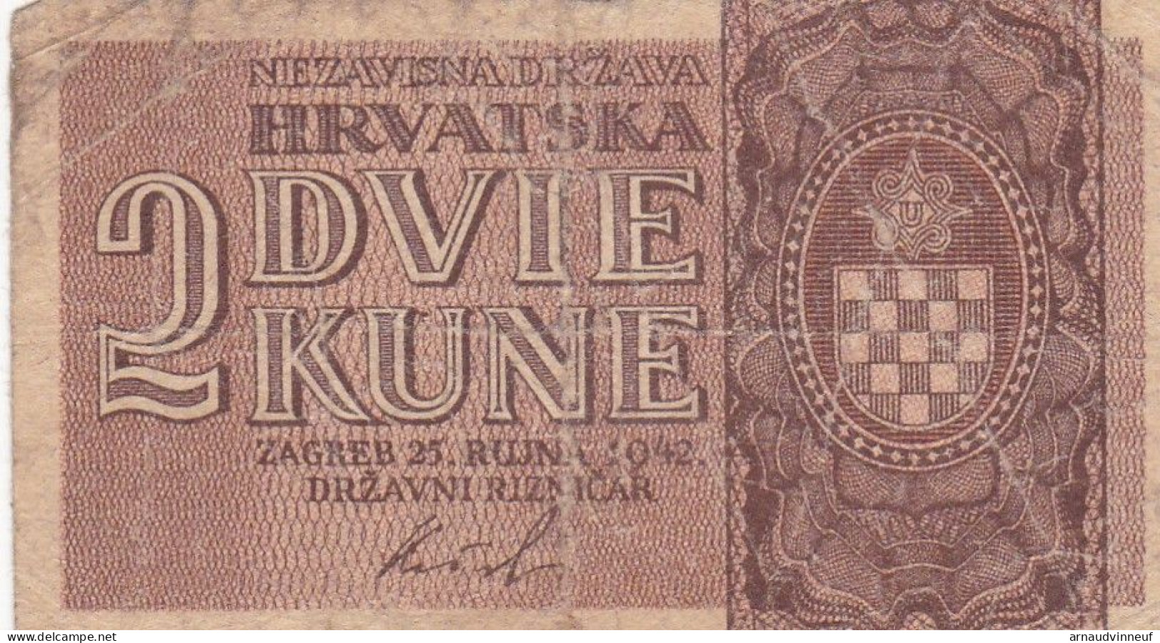 BILLET 2 KUNE - Kroatien