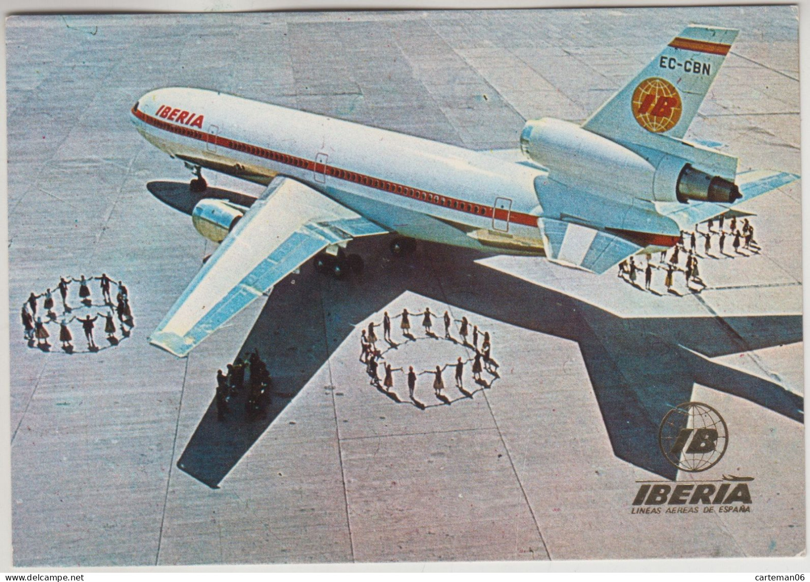 Aviation- IBERIA - Avion DC 10/30 "Costa Brava" - Editeur: Fisa N° - 1946-....: Era Moderna