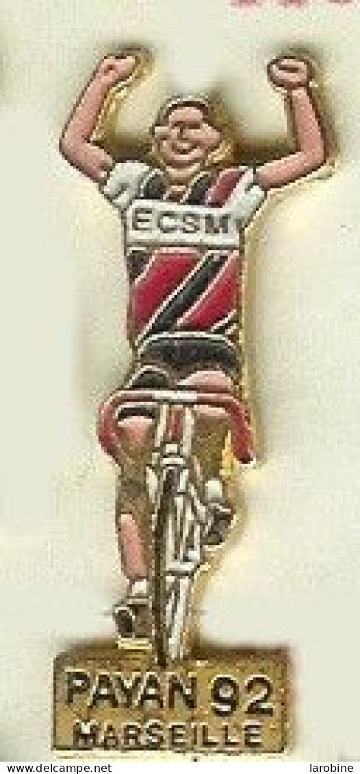 @@ Vélo Cycle Cyclisme ECSM PAYAN 1992 Marseille PACA @@ve116a - Cyclisme