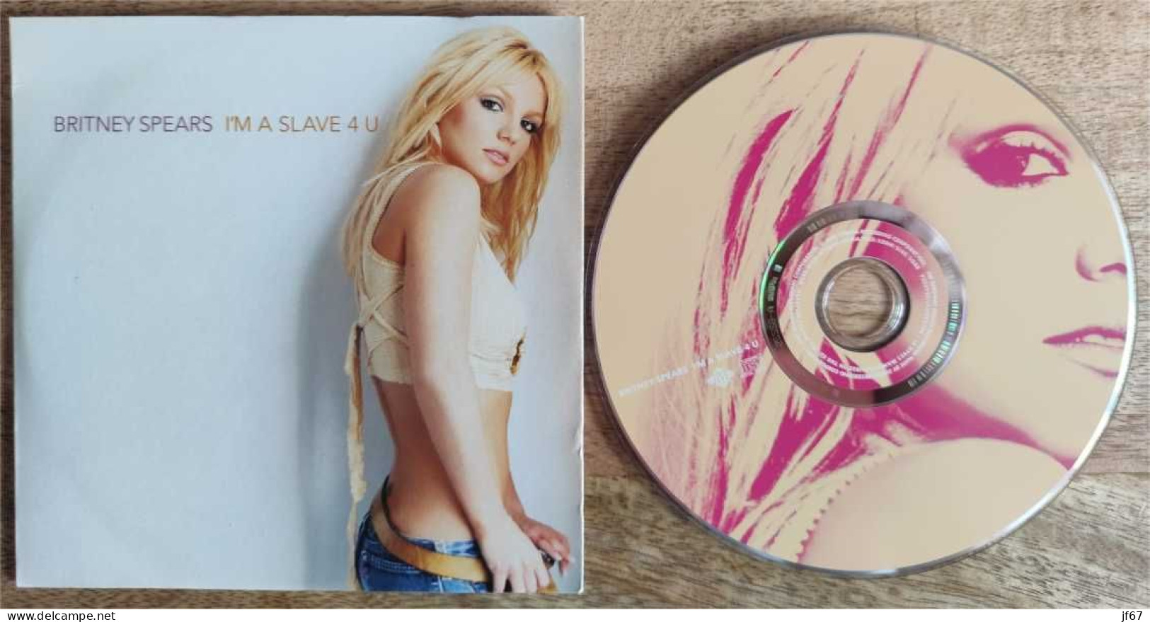 Britney Spears - I'am A Slave 4 U (CD Single 2 Titres) - Sonstige & Ohne Zuordnung