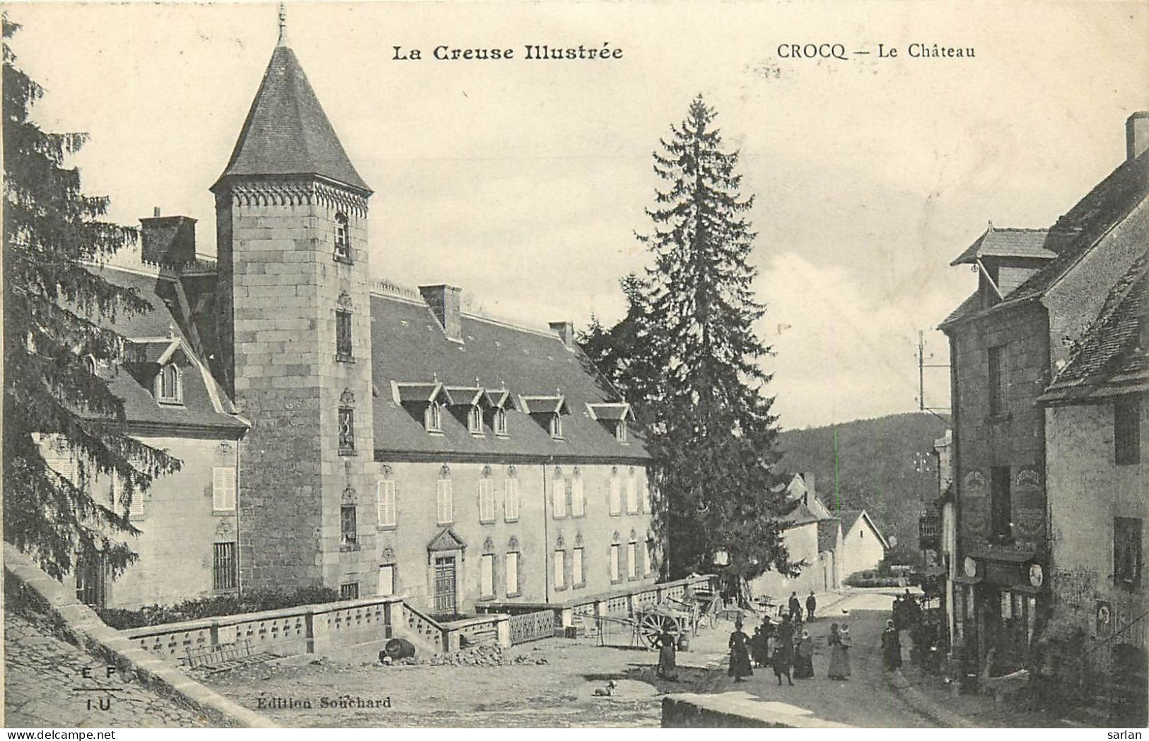 23 , CROCQ , Le Chateau , *  459 67 - Crocq