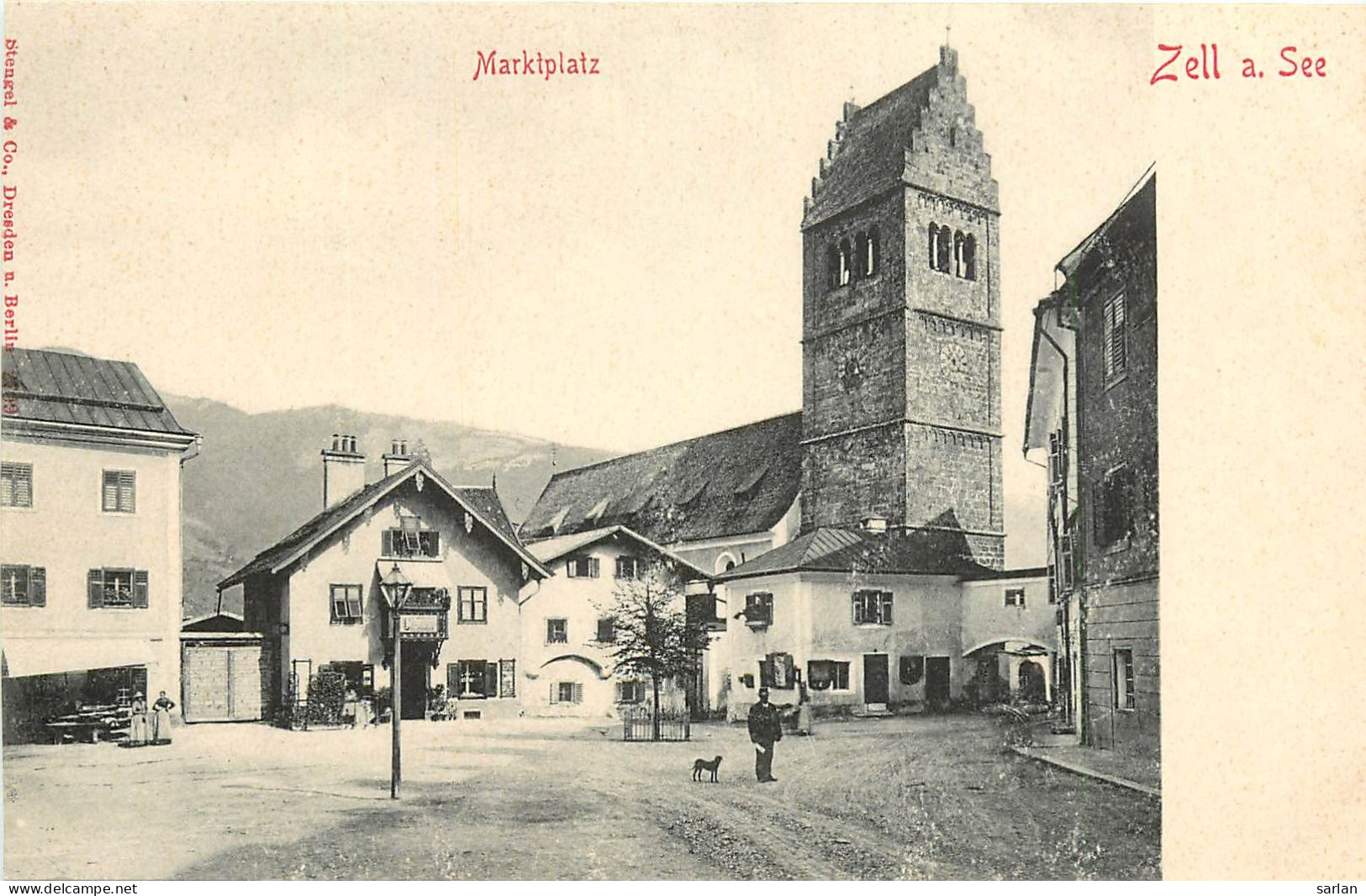 AUTRICHE , ZELL A SEE , Marktplatz , *  459 13 - Zell Am See