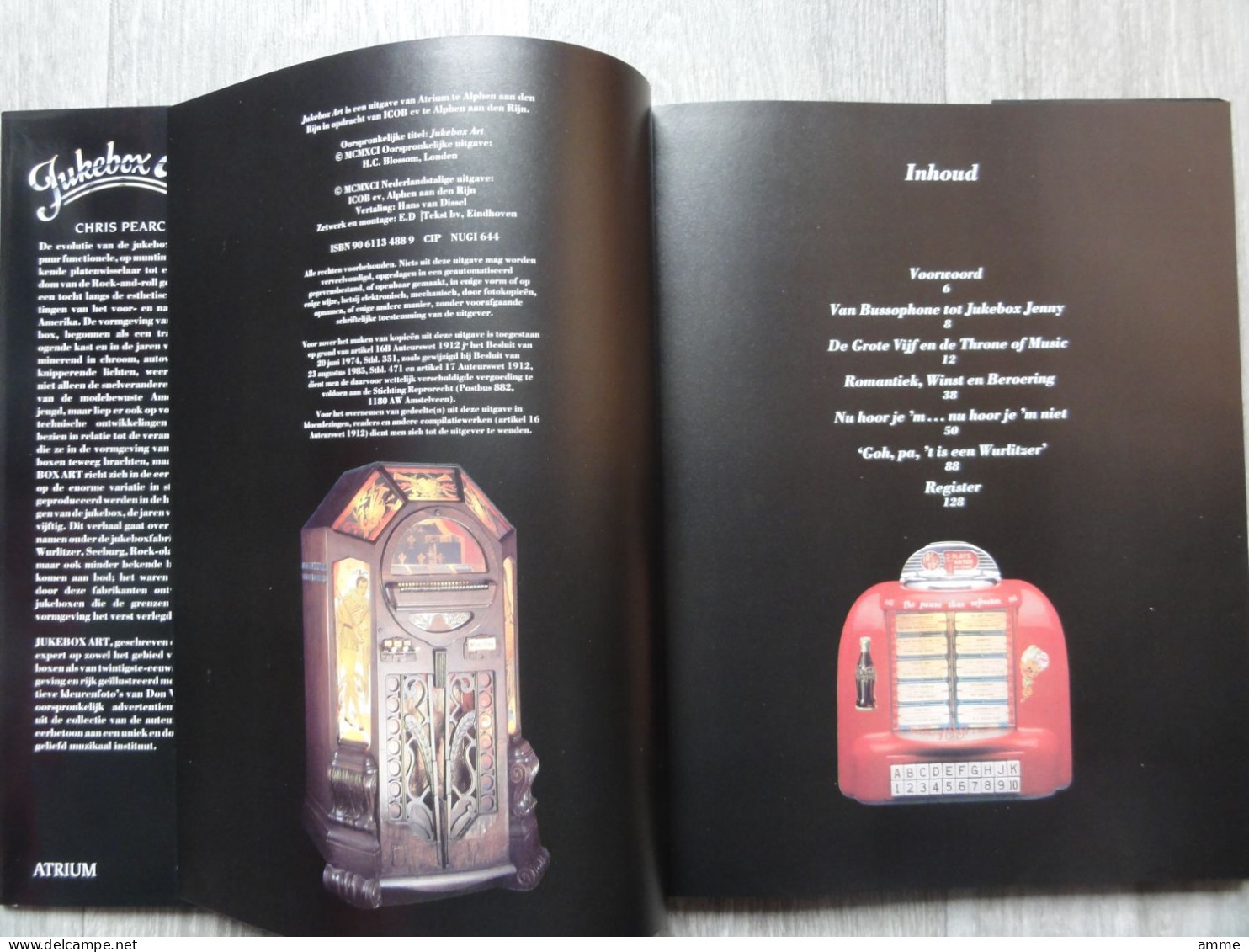 Chris Pearce  (Boek)  Jukebox Art  (Wurlitzer, Seeburg, Rock-Ola, AMI ) - Altri & Non Classificati