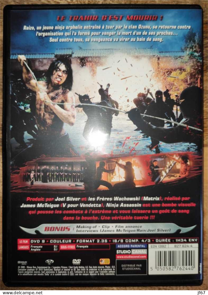 Ninja Assassin (DVD) - Acción, Aventura