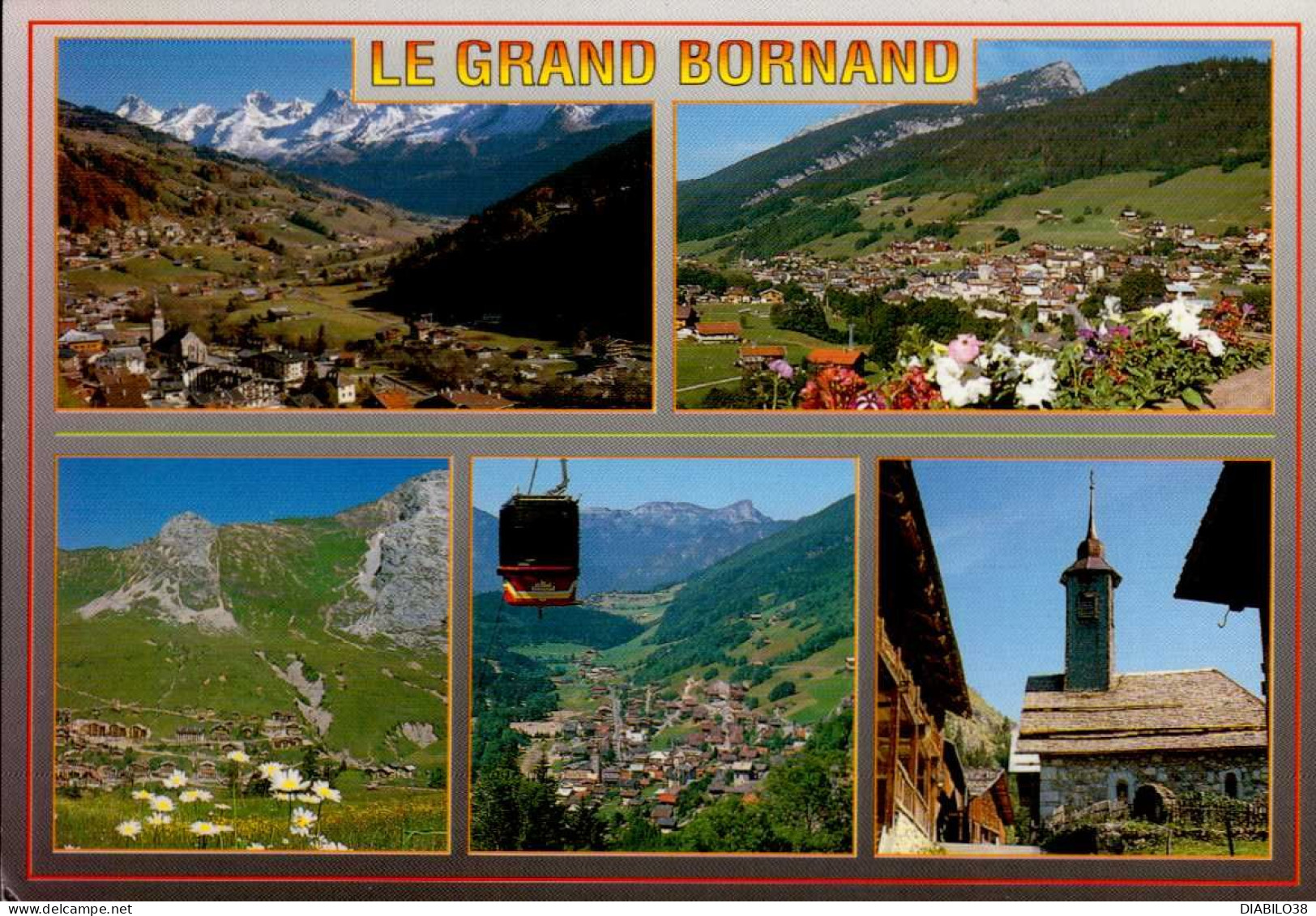 LE GRAND BORNAND      ( HAUTE- SAVOIE )    MULTI-VUES - Le Grand Bornand