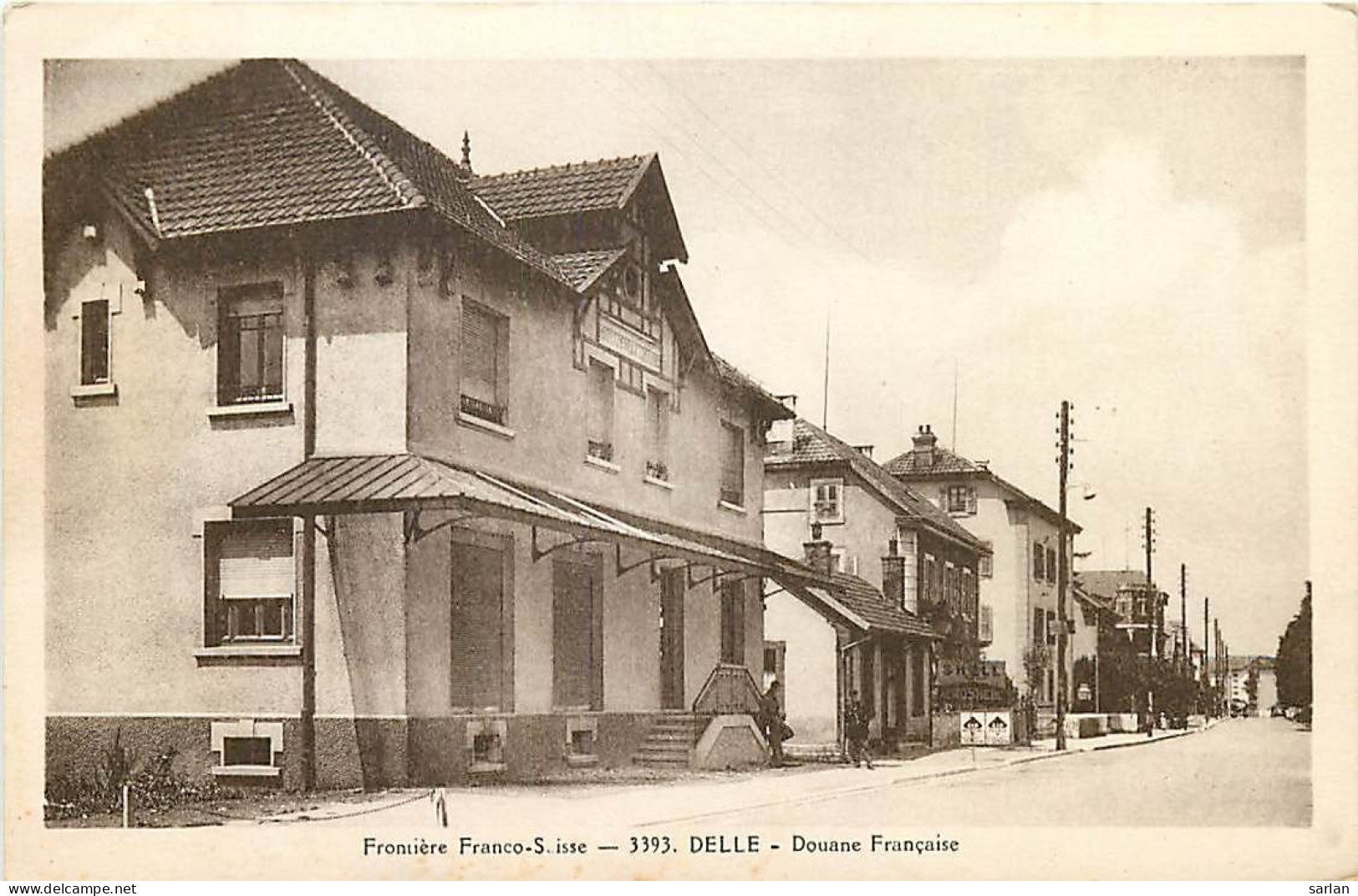 90 , DELLE , Douane Francaise , *  456 60 - Delle