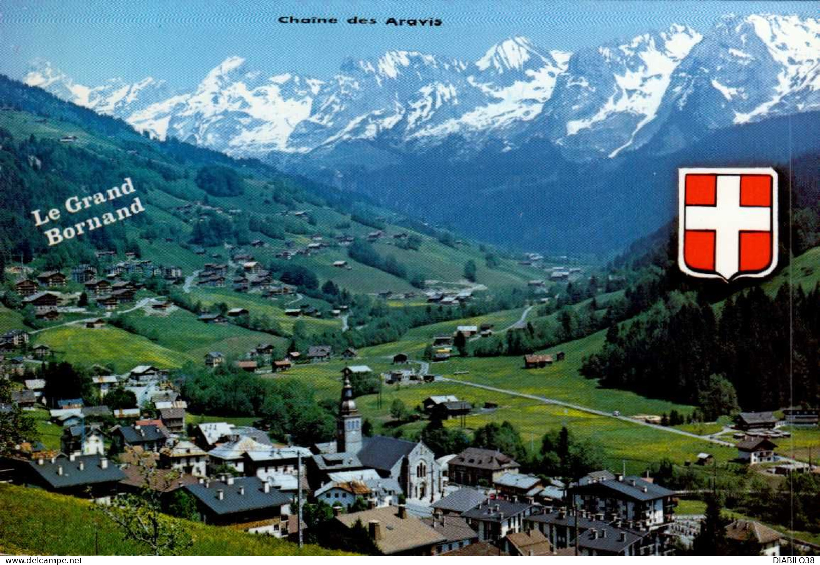 LE GRAND BORNAND      ( HAUTE- SAVOIE )    CHAINE DES ARAVIS - Le Grand Bornand