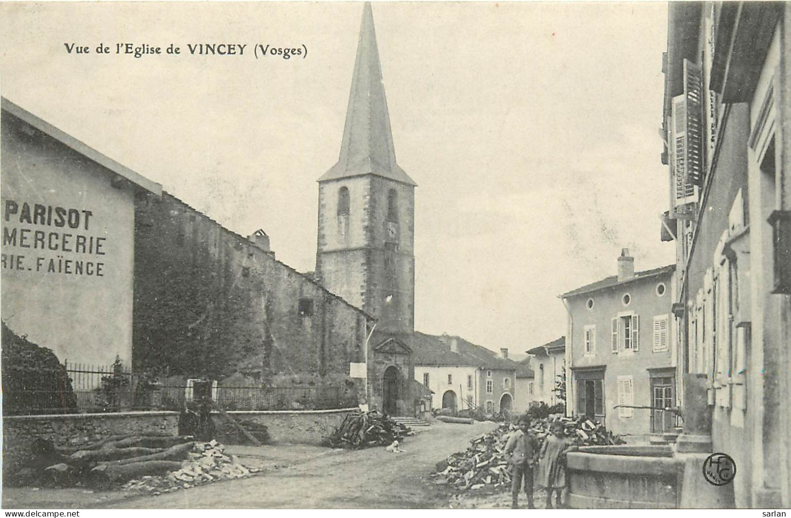 88 , VINCEY , Vue De L'église , *  457 69 - Vincey