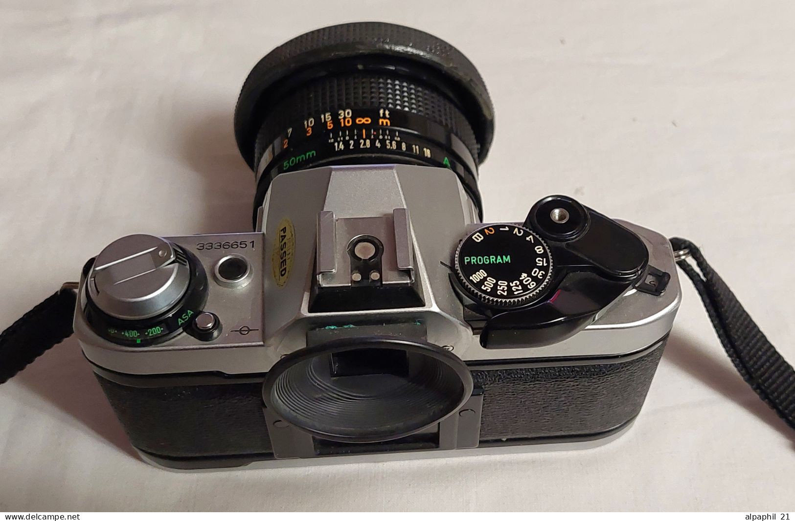 Canon AE-1 PROGRAM 35mm Film Camera Set - Appareils Photo