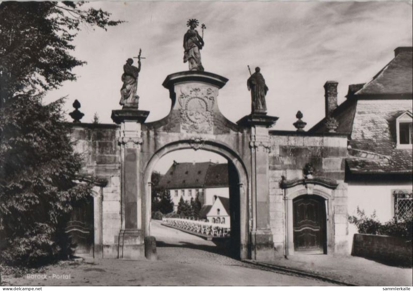 36352 - Eberbach - Barock-Portal, Abtei - Ca. 1955 - Eberbach