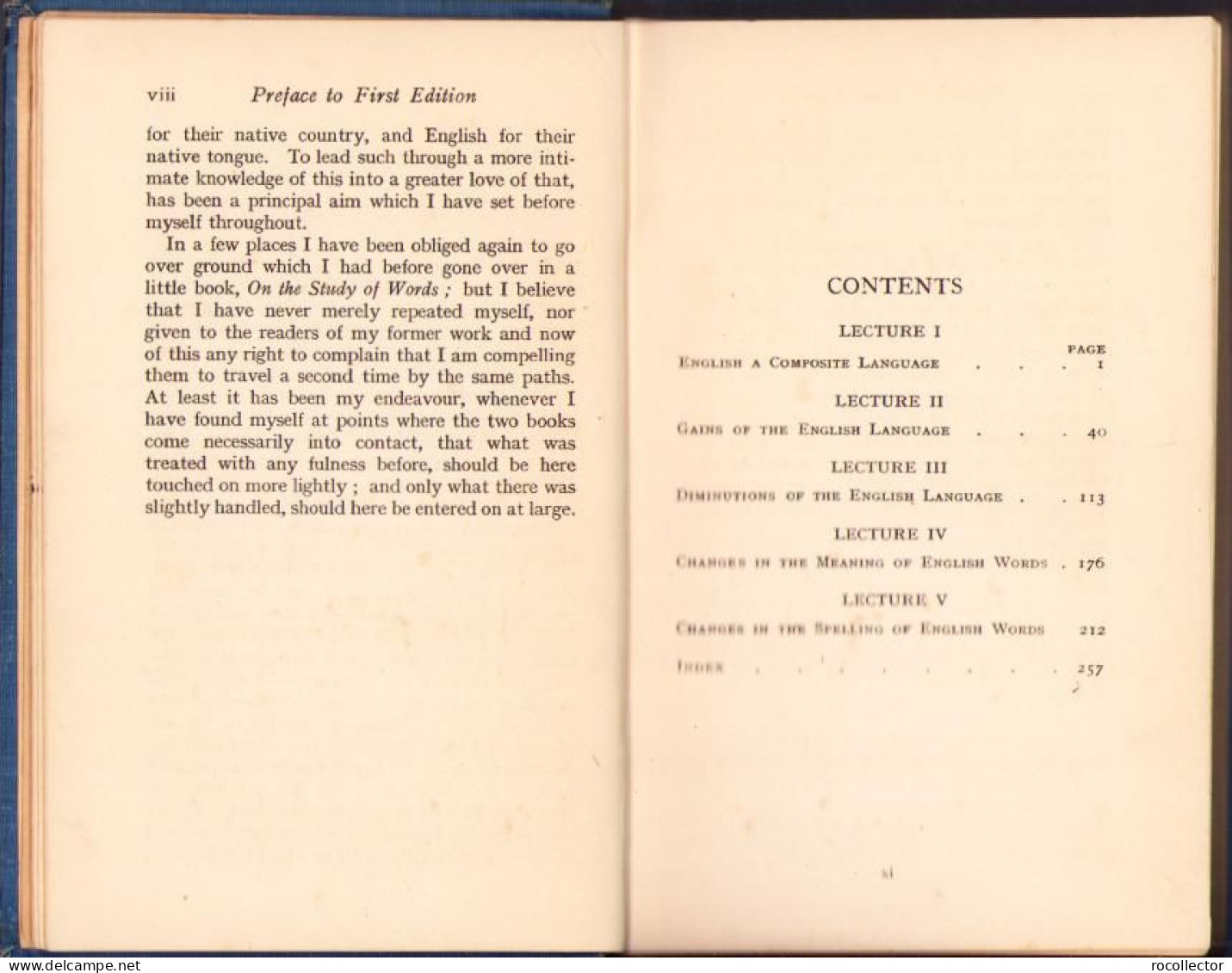 English Past And Present By Richard Chenevix Trench, 1905 C1345 - Libros Antiguos Y De Colección