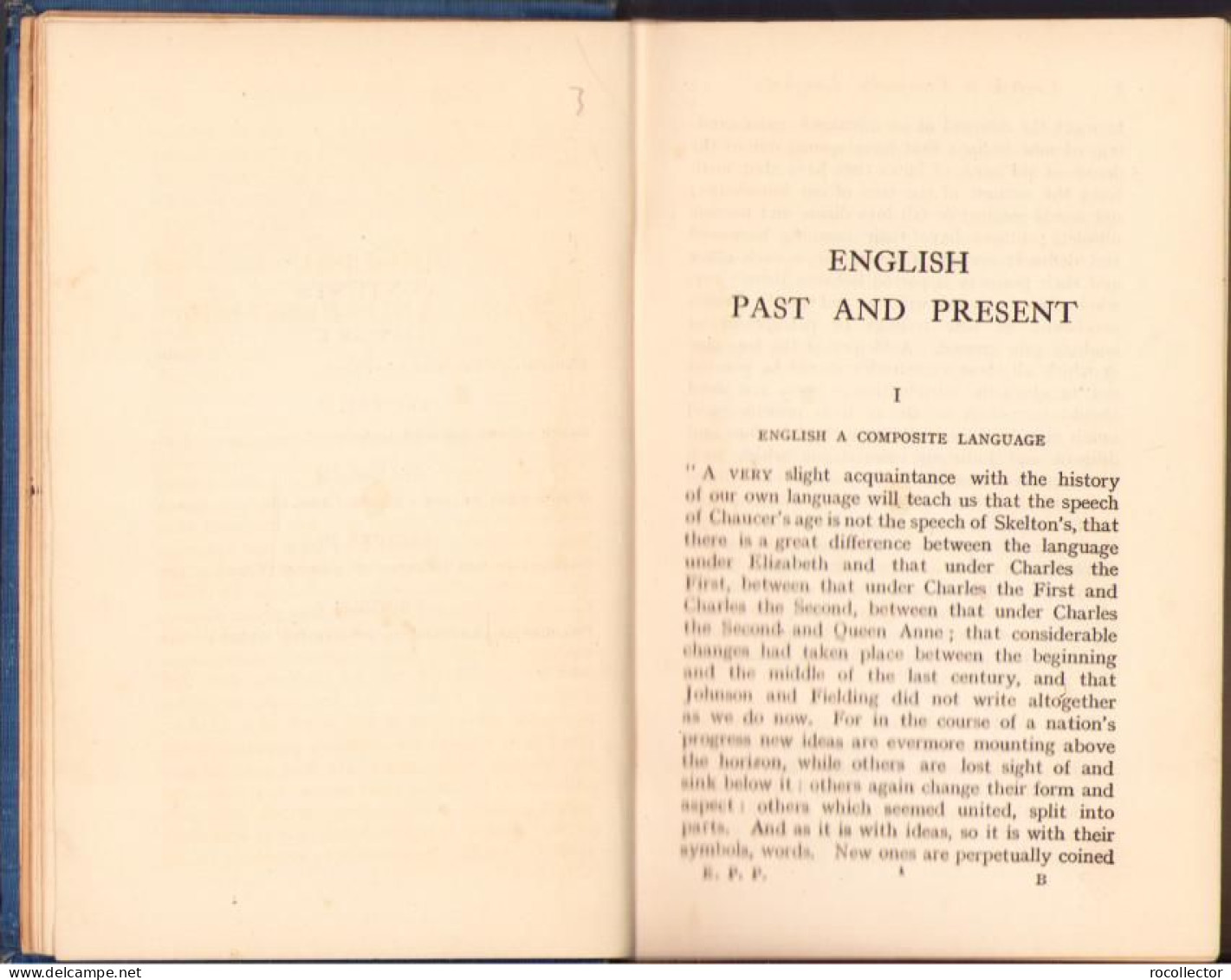 English Past And Present By Richard Chenevix Trench, 1905 C1345 - Libros Antiguos Y De Colección