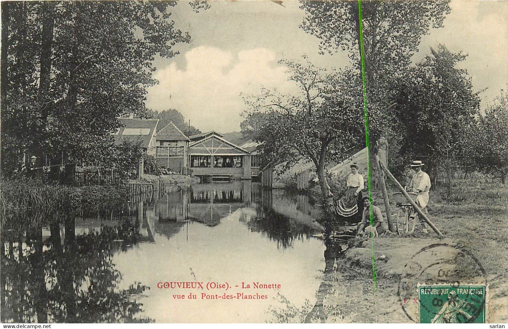 60 , GOUVIEUX , La Nonette , Vue Du Pont Des Planches , *  461 51 - Gouvieux