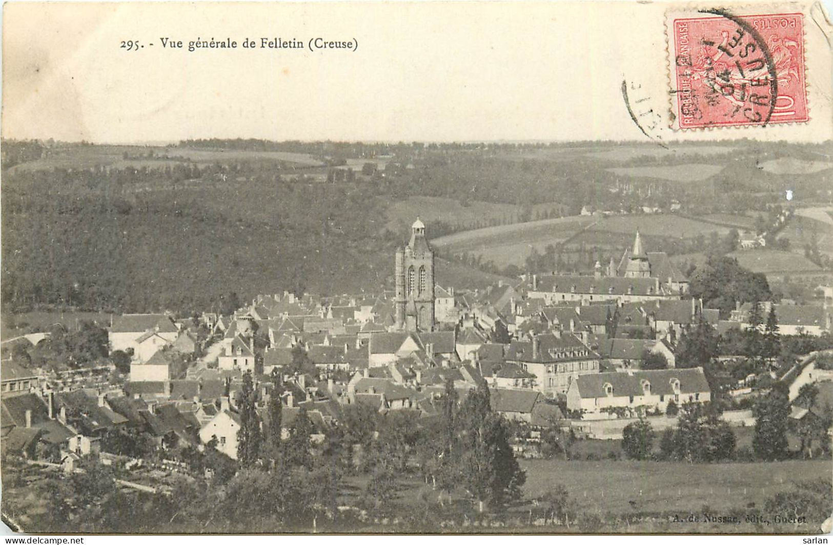 23 , FELLETIN , Vue Générale , *  461 36 - Felletin