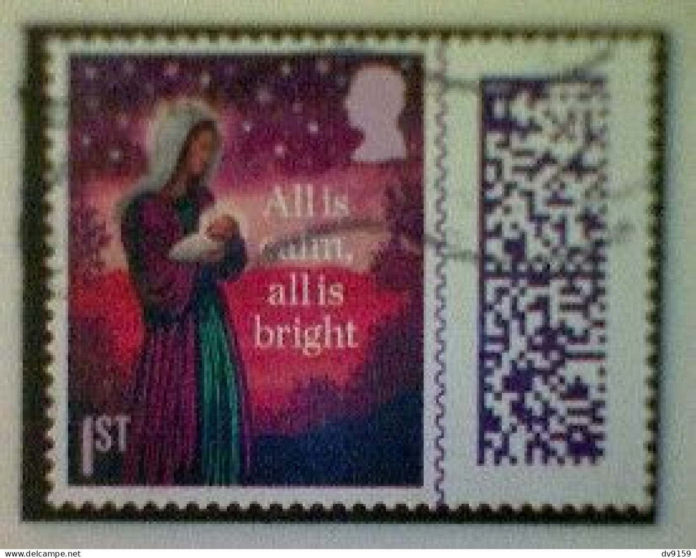 Great Britain, Stanley Gibbons #4444, Used(o), 2023, Traditional Christmas, 1st, Multicolored - Used Stamps