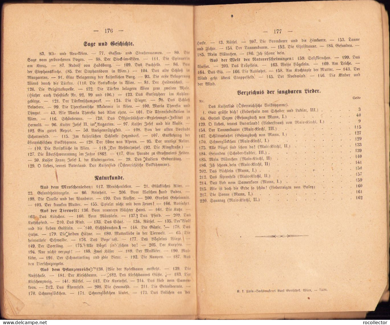 Lesebuch für allgemeine Volksschulen (Ausgabe für Wien) 1919 III Teil Wien C1274