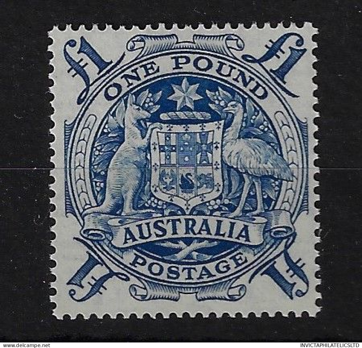 AUSTRALIA SG224C, £1 BLUE MNH - Ungebraucht